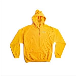 Shadow Hill yellow LA hoodie